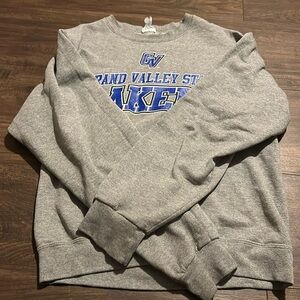 Grand valley state lakers crew neck